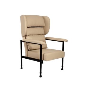 Waterfall Chair With Pressure Relief Cushions &amp; Dartex Seat (Wings Extra)