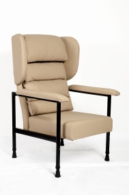 Waterfall Chair With Pressure Relief Cushions &amp; Dartex Seat(Wings extra)
