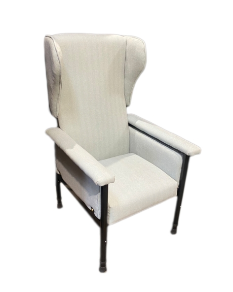 Orthopaedic Chair with Wings & Enclosed Sides - Fabric