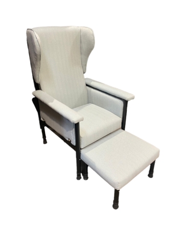 Orthopaedic Chair with Wings & Enclosed Sides - Fabric